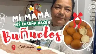Así hace mi mamá los buñuelos caseros