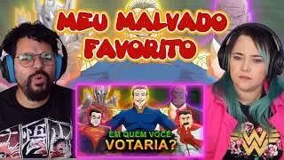E SE VILÕES FOSSEM CANDIDATOS PRA PRESIDÊNCIA? Voice Makers // REACT
