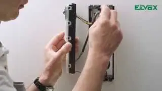 Targa Pixel. Retrofit con scatole da incasso pre-esistenti by Vimar