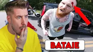 Bătaie între șoferi și motocicliști ‼️