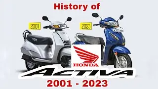 History of Honda Activa 2001 to 2023