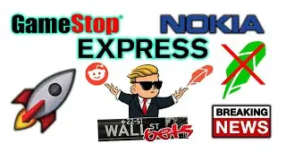 Wallstreetbets Gme, NOK, BB, EXPR END GAME Stock Short Squeeze Video