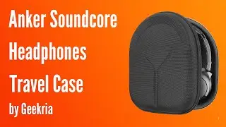 Anker Soundcore Over-Ear Headphones Travel Case, Hard Shell Headset Carrying Case | Geekria