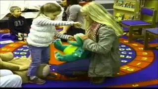 Kids learning the basics of tooth care