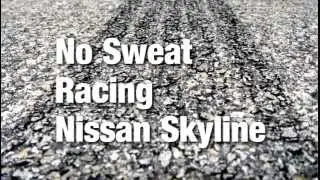 No Sweat Racing Nissan Skyline at Saldanha Drags 2012 via BoostSA