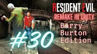 RESIDENT EVIL REMAKE in UNITY #30 : TESTING CHRIS ROUTE, BUGS , BUGFIXES, FIXING VOID ENDING & DEATH