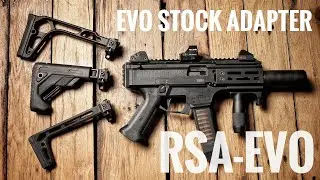 Scorpion EVO Stock adapter for SIG style stocks RSA-EVO installation