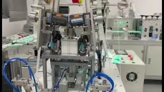 Automatic inside ear loop surgical face mask machine