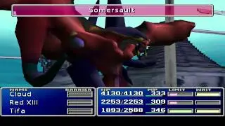 FINAL FANTASY VII Clip 28 Aerith' death