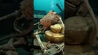 He Died Protecting This Gold&hellip; What I Found on the Seabed #shortsvideo