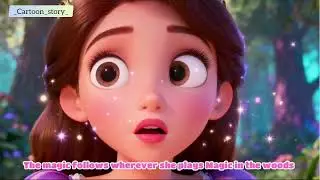 MAGIC WOOD'S PRINCESS👸. #story #cartoon #animation #disney #rhythm 