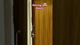 Retiring Room, Ranchi #shortsfeed #retiringroom #travel#stay