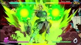 DBFZ - Broly (DBS) NO SPARKING ToD 100% Combos