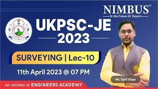 UKPSC JE 2023 Civil Engineering Online Preparation | Surveying | UKPSC JE Free online Coaching |L-10