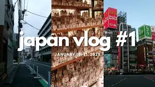 japan vlog #1 | traveling & tokyo