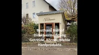 Besthans Biohof Direktvermarktung Hanfprodukte, Leinöl, Getreide & Mehle.