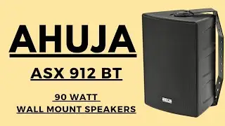 Ahuja ASX 912 BT speaker unboxing and sound testing