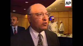 MIDDLE EAST: BENJAMIN NETANYAHU AND YASSER ARAFAT MEET