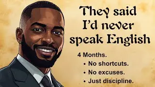 🔥 They Said I’d Never Speak English — 4 Months Proved Them Wrong 💪🌍