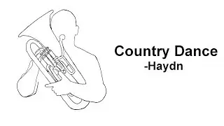 Country Dance - Franz Joseph Haydn - Thomas Gusewelle, Euphonium