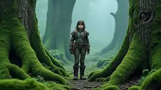 Girl Alone Surviving In The Forest | Attacked by a One-Horned Wolf and a Giant Horned Python...