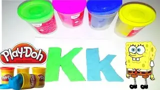 ABC Play Doh, letters 