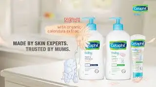 Introducing the new Cetaphil Baby with Organic Calendula!