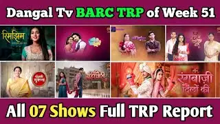 Dangal Tv BARC TRP Report of Week 51 : All 07 Shows Full TRP Report