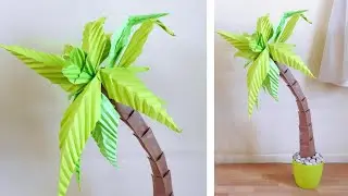 Paper / Origami Palm Tree