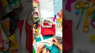 Transform Old T-Shirts into Colorful Tote Bags!