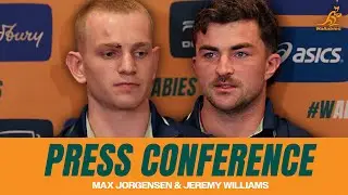 Max Jorgensen and Jeremy Williams on upcoming Argentina Test | Wallabies