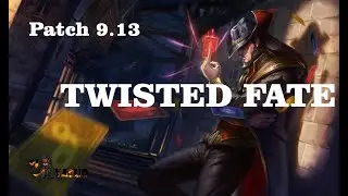 League of Legends | TWISTED FATE vs ZOE MID Game Play - Patch 9.13