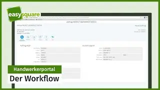 easysquare Handwerkerportal: Der Workflow