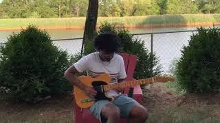 Talk - Khalid, Disclosure (Guitar Loop Cover)