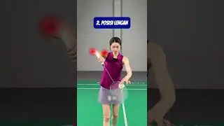 top secret untuk melakukan serve ganda net badminton