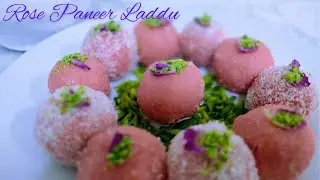 Rose Paneer Laddu
