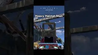 Compound jumping with a heavy helmet is crazy #rust #rustgame #rustconsole