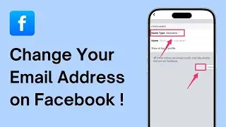 How to Change Email Address on Facebook !