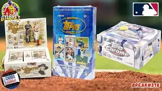 ⚾ MLB TOPPS chrome jumbo box (break#378)