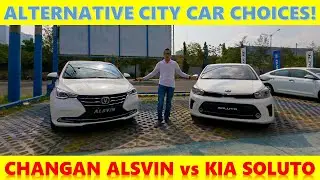 KIA Soluto EX vs Changan Alsvin Platinum || City Car Showdown