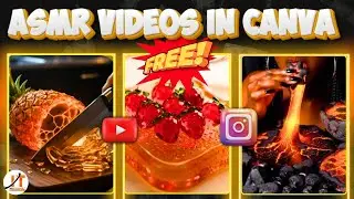 Create Viral ASMR Videos in Canva | 100% FREE & Easy! #CanvaASMR