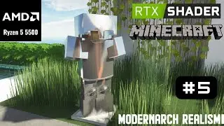 🔴MODERNARCH - RTX MİNECRAFT ORMAN BUTİK EVLERİ T&Uuml;RK&Ccedil;E B&Ouml;L&Uuml;M 5 - RYZEN 5 5500