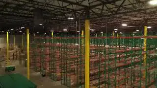 Pallet Rack Project Drone Footage - East Coast Storage Equipment