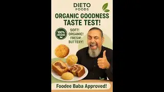 Organic treat and foodee baba approved itpure organic food from  dieto #foodeebaba