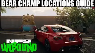Need for Speed Unbound - All 100 Bear Champ Locations Guide