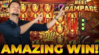 RECORD WIN ON REEL RAMPAGE!! 💥 CRAZIEST BONUS EVER!
