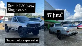 Mobil seperti ini hanya ada di bumi !! Strada l200 sc 4x4
