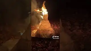 burning Wedding Dress