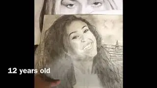 Drawing Progress from 11-13 years old | Arsine Prusalyan