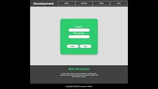 Simple Form Using css3